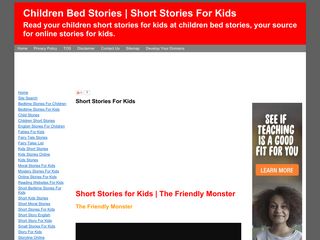 Children Bed Stories