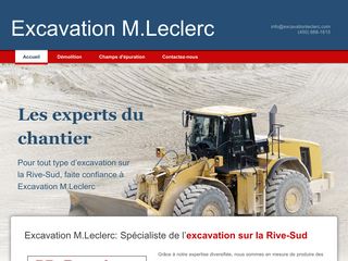 Excavation M. Leclerc