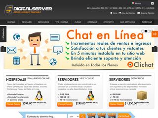 DigitalServer Web Hosting en México