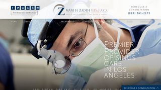 ENT Specialist Los Angeles - Dr. Zadeh