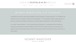 Mommy Makeover Los Angeles - Dr. Steven Teitelbaum