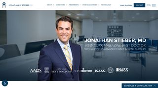 Spine Surgeon New York - Dr. Jonathan Stieber
