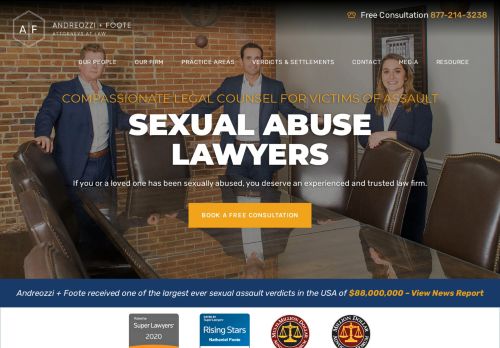 Andreozzi & Foote, P.C. Victim Abuse Lawyers