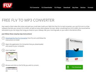 convert flv to mp3