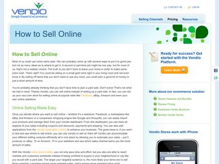 selling online