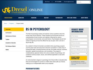 online psychology degrees