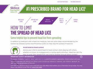Preventing the Spread of Head Lice