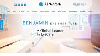 LASIK Los Angeles - Benjamin Eye Institute