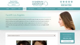 Facelift Surgeon Los Angeles - Dr. Shervin Aminpour