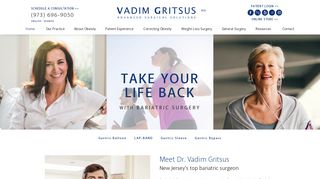 Bariatric Surgery NJ - Dr. Vadim Gritsus