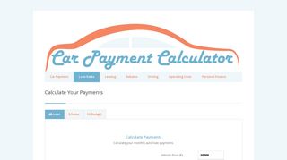 Car Loan Calculator