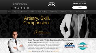 Rhinoplasty Surgeon in Beverly Hills - Dr. Rady Rahban