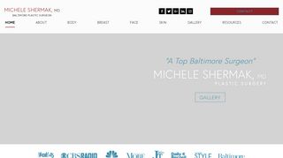 Baltimore Plastic Surgery, Dr. Michele Shermak