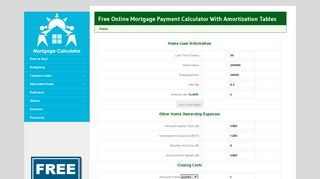 free mortgage calculator