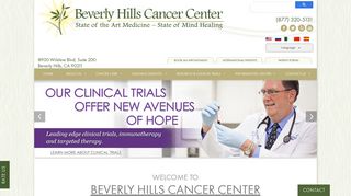 State of the Art Medicine at Beverly Hills Cancer Center