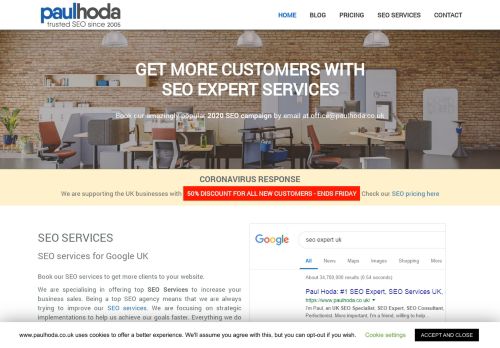 SEO Expert Paul Hoda