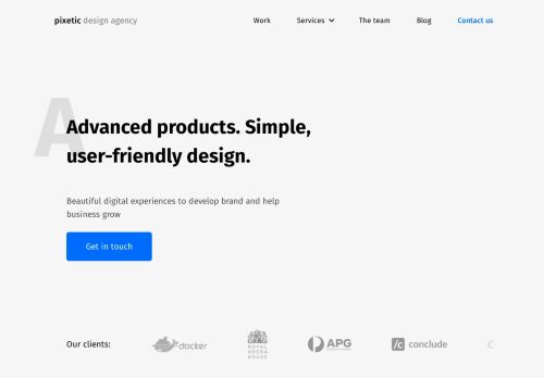 Pixetic web design agency