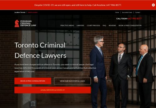 Oykhman Criminal Defence Law Toronto