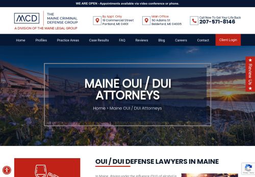 The Maine Criminal Defense Group