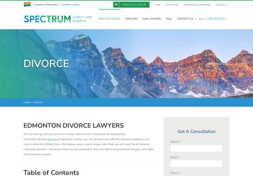 Spectrum Family Law Edmonton Family Lawyers