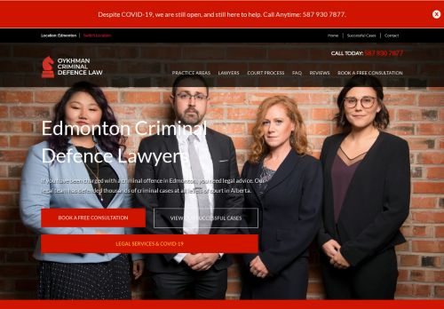 Oykhman Criminal Defence Law Edmonton