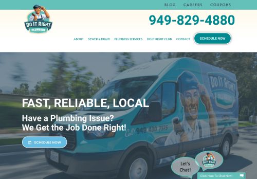 Orange County Plumbers - Do It Right Plumbers Inc.