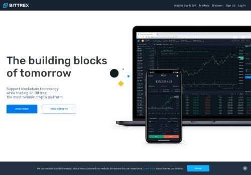 Bittrex Global Cryptocurrency Exchange