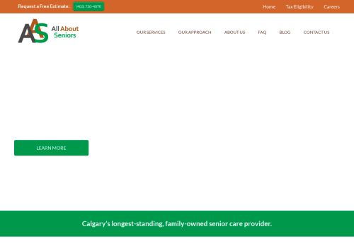 All About Seniors | Senior Care in Calgary, AB