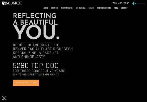 Schmidt Facial Plastic Surgery | Denver