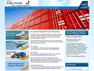 Air freight to New Zealand